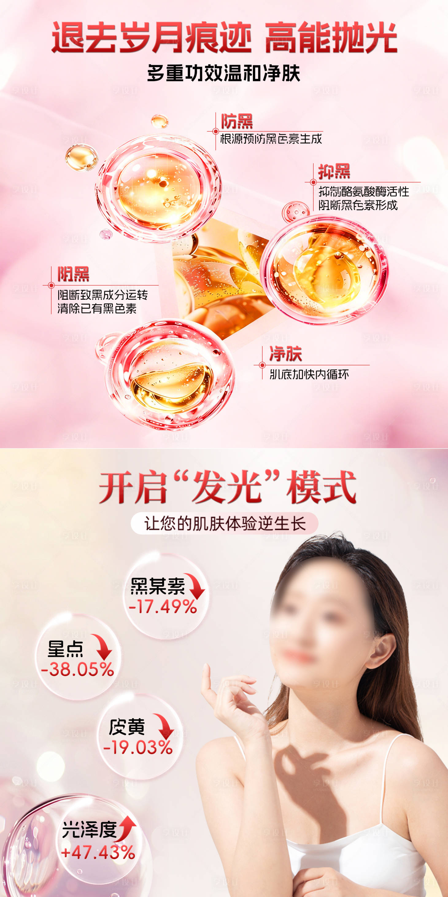 源文件下载【享设计】搜索编号：54170034734228481【医美海报】