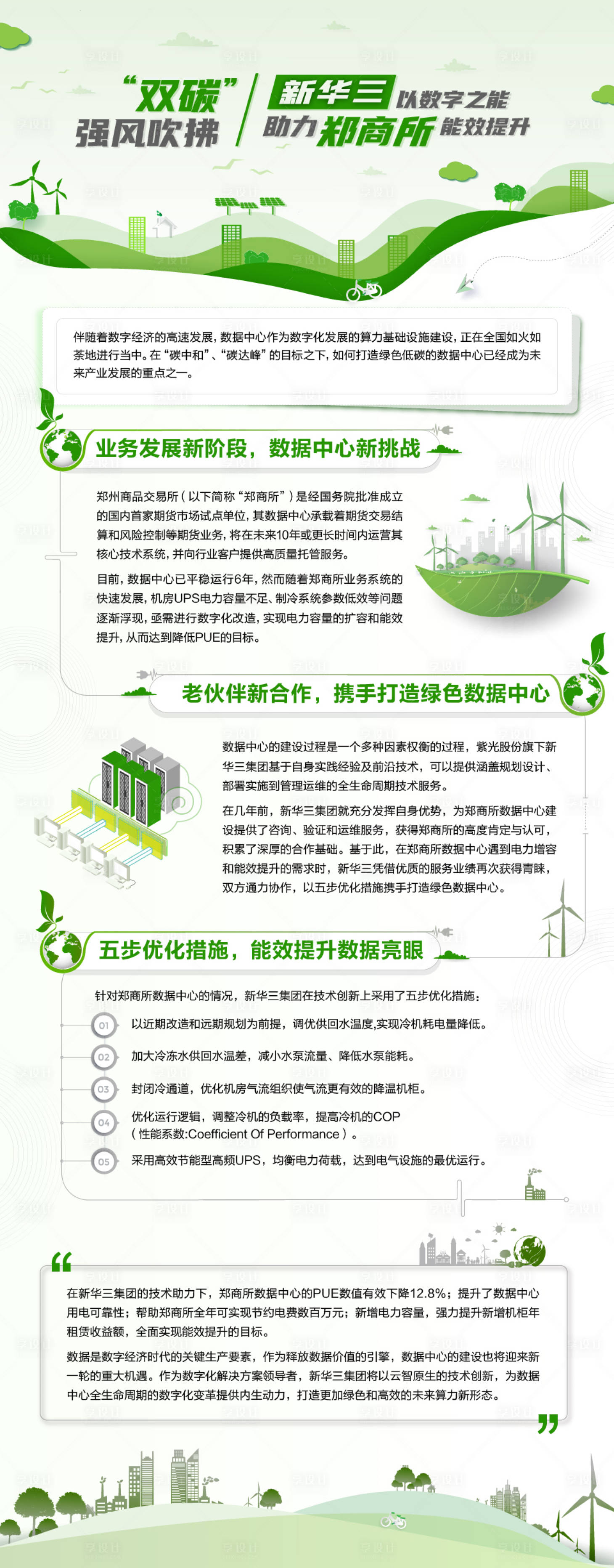 源文件下载【享设计】搜索编号：65180034757816727【绿色低碳双碳节能减排海报长图】