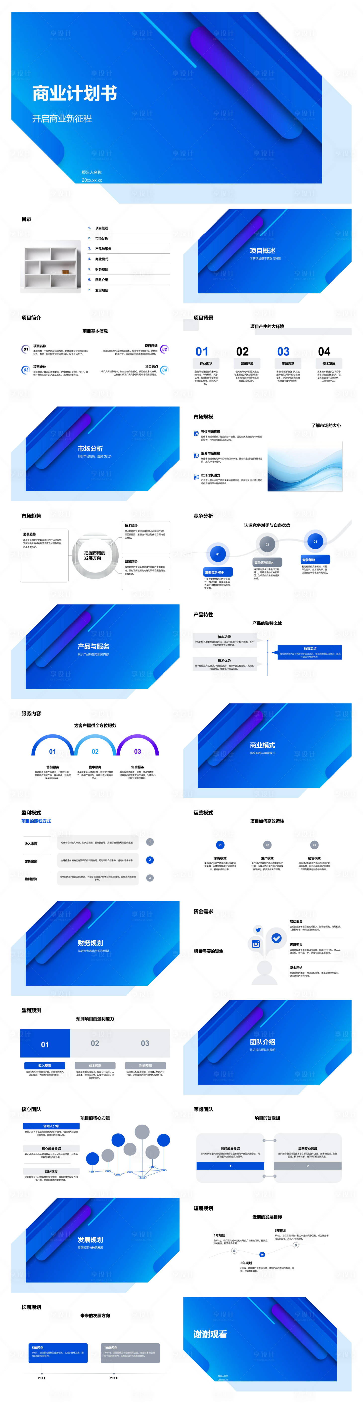 源文件下载【享设计】搜索编号：81300034756045655【商业计划书】