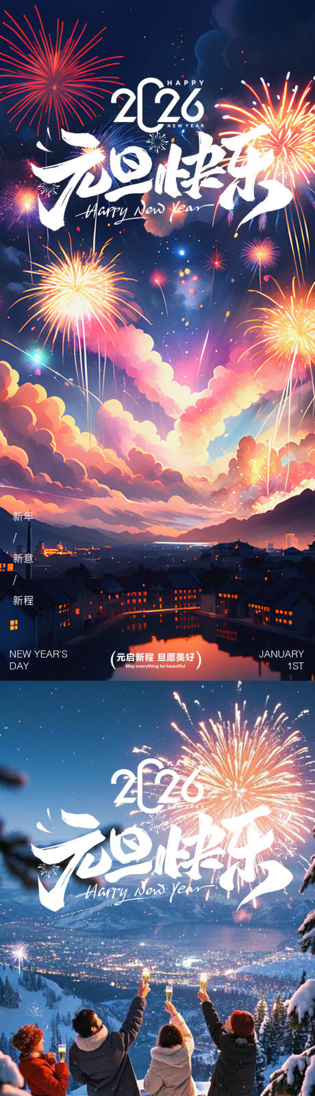 源文件下载【享设计】搜索编号：64670034633844345【元旦除夕春节】