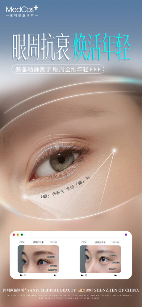 源文件下载【享设计】搜索编号：32450034585571503【医美眼周抗衰眼周年轻化】