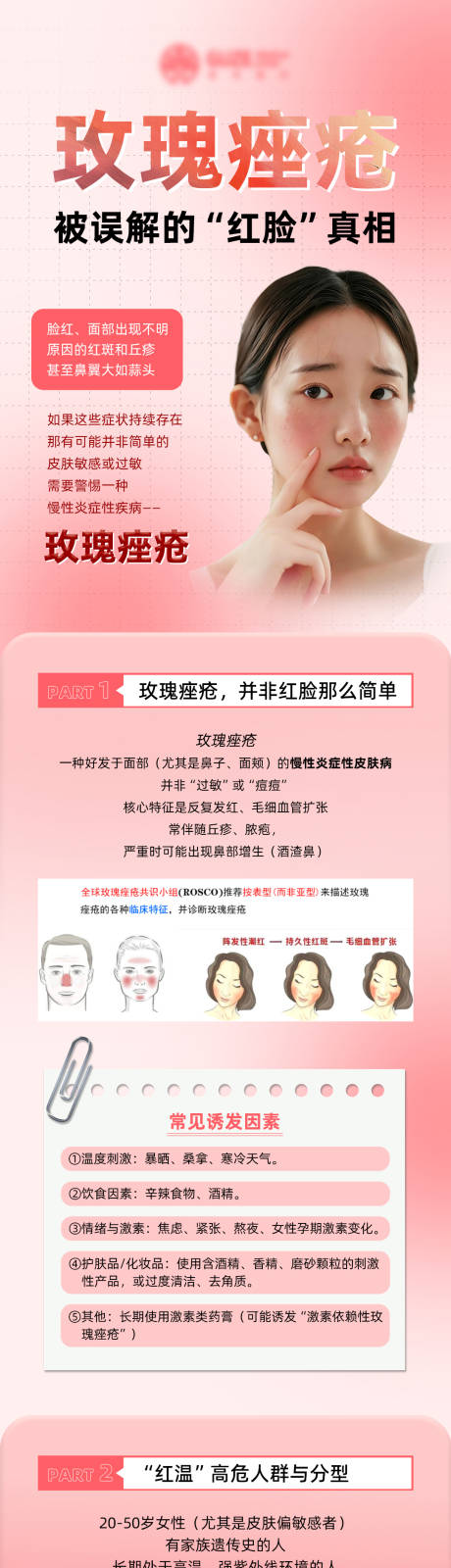 源文件下载【享设计】搜索编号：43880034565176959【玫瑰痤疮科普】