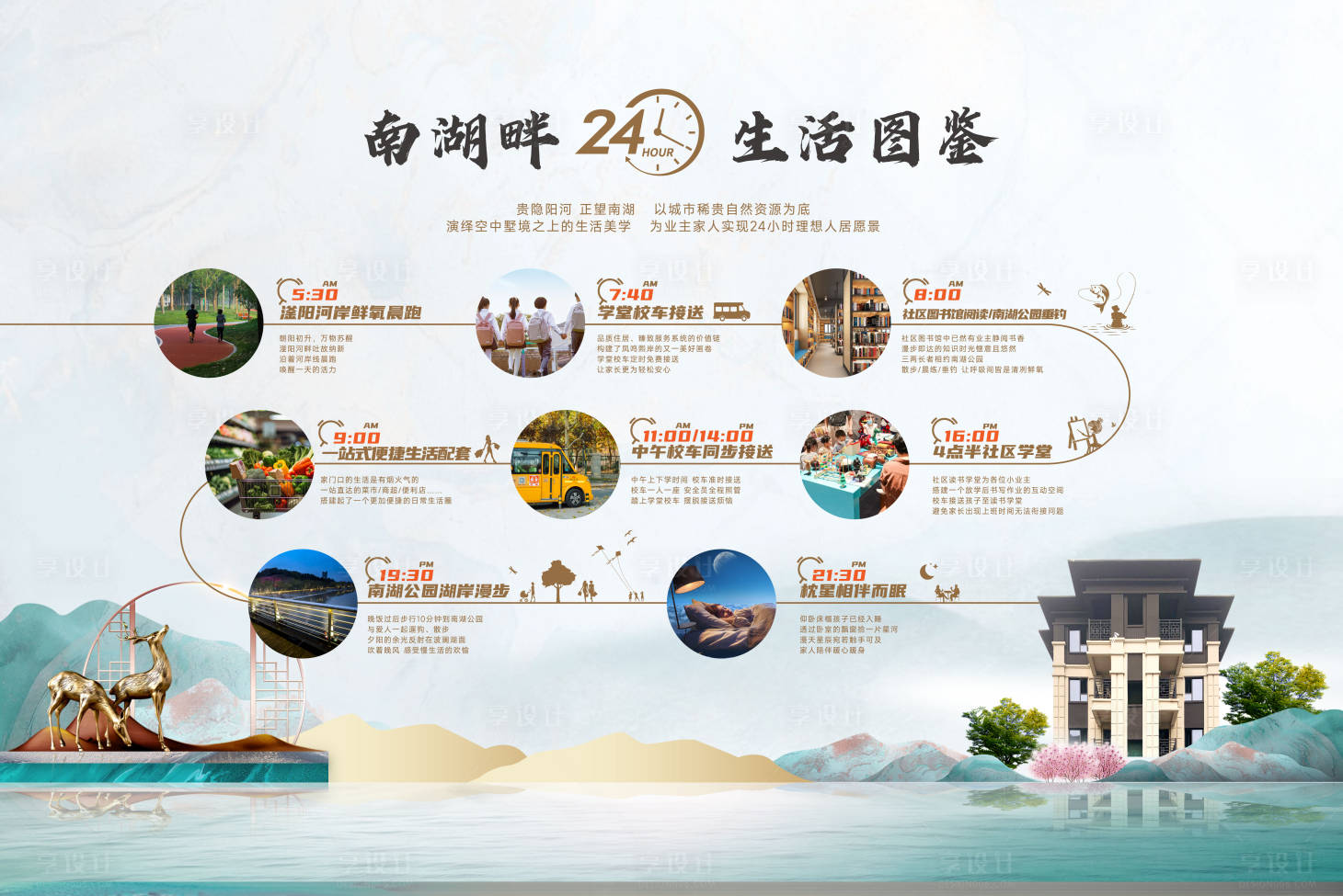 源文件下载【享设计】搜索编号：13980034412288139【新中式展板桁架】