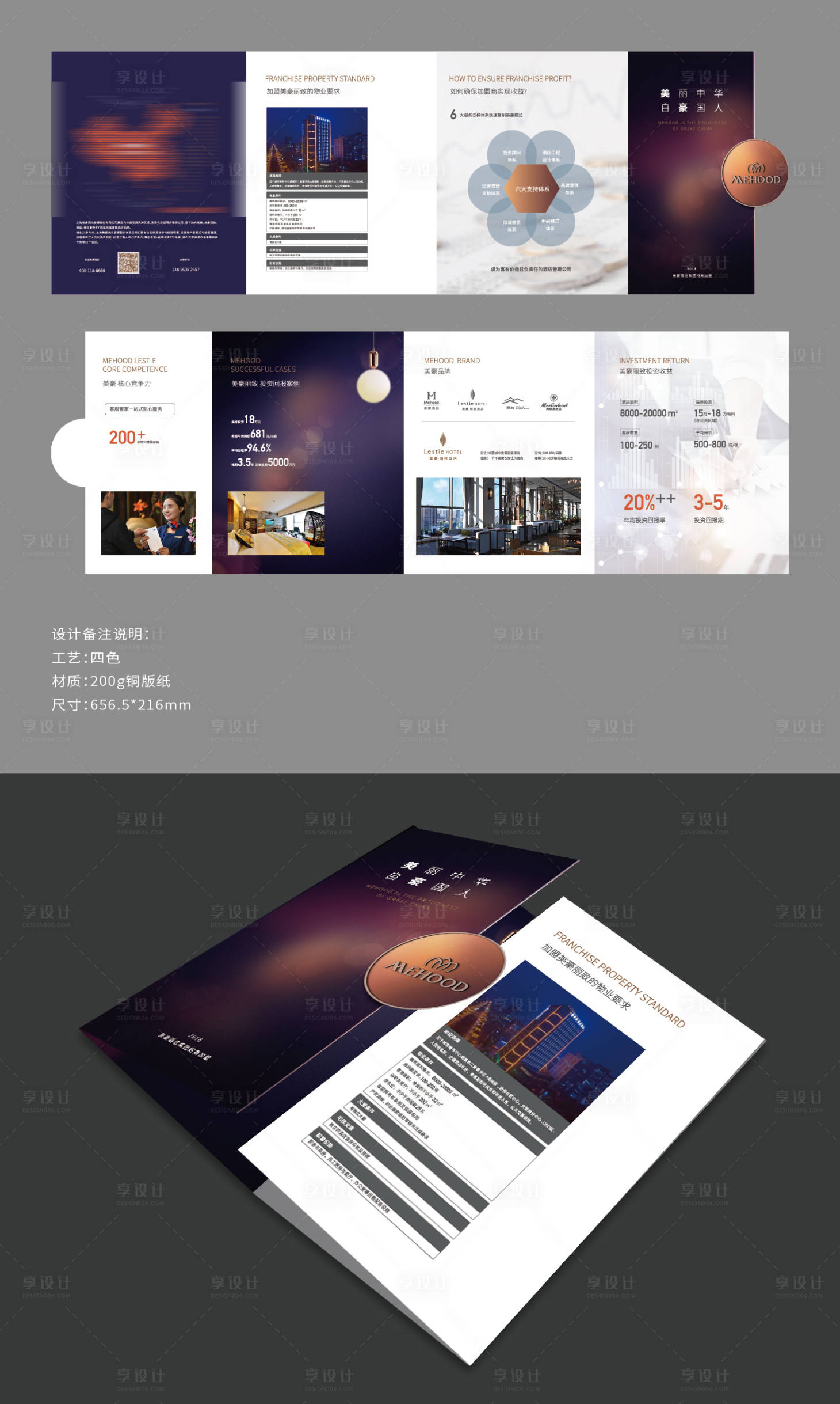 源文件下载【享设计】搜索编号：64100034422071564【四折页设计】