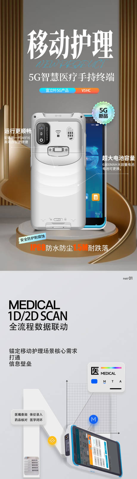 源文件下载【享设计】搜索编号：78300034436672420【科技产品宣传长图 】