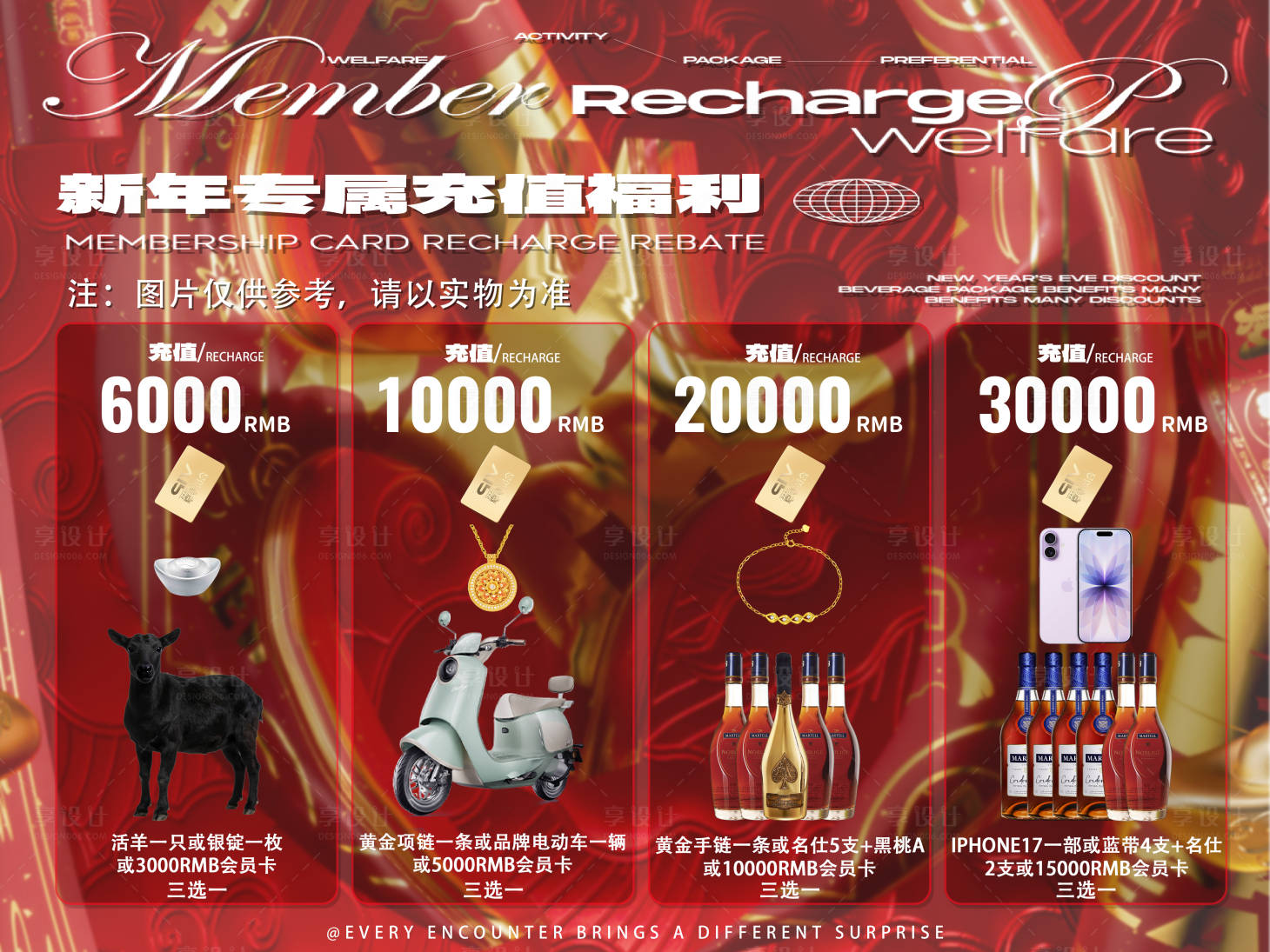 源文件下载【享设计】搜索编号：68000034805471648【酒吧新年充值展板】