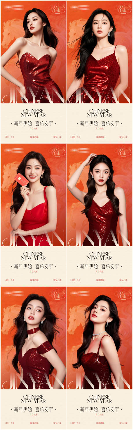 源文件下载【享设计】搜索编号：94480034545659743【医美早安新年海报日签系列】