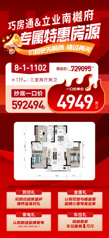 源文件下载【享设计】搜索编号：13100034477059050【特价房 】