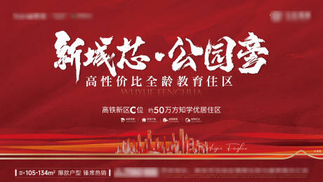 源文件下载【享设计】搜索编号：99760034792169196【地产红色热销主画面】