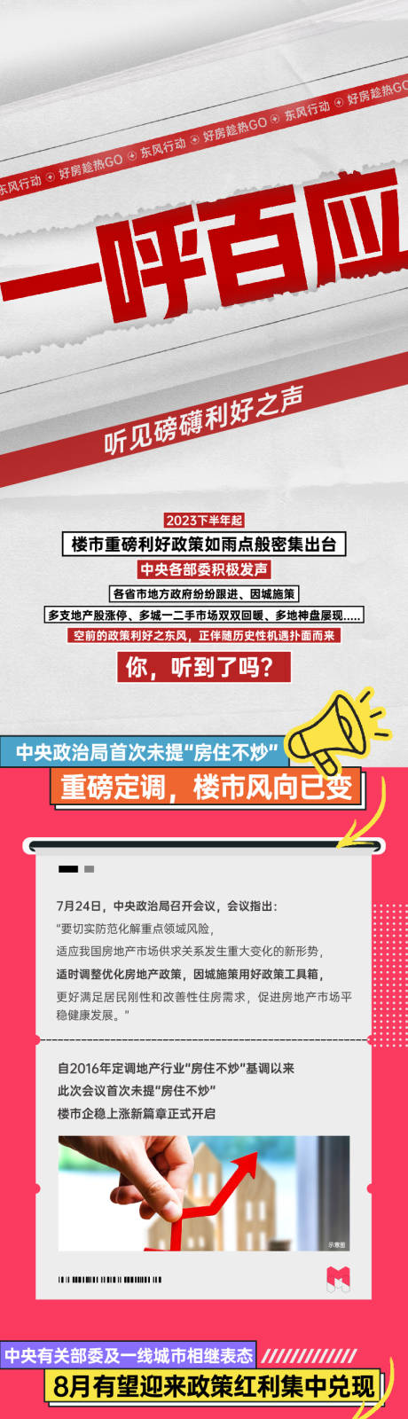 源文件下载【享设计】搜索编号：94650034724327911【地产政策拉页长图】