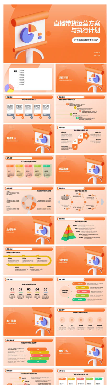 源文件下载【享设计】搜索编号：98690034766237553【直播带货运营方案与执行计划】