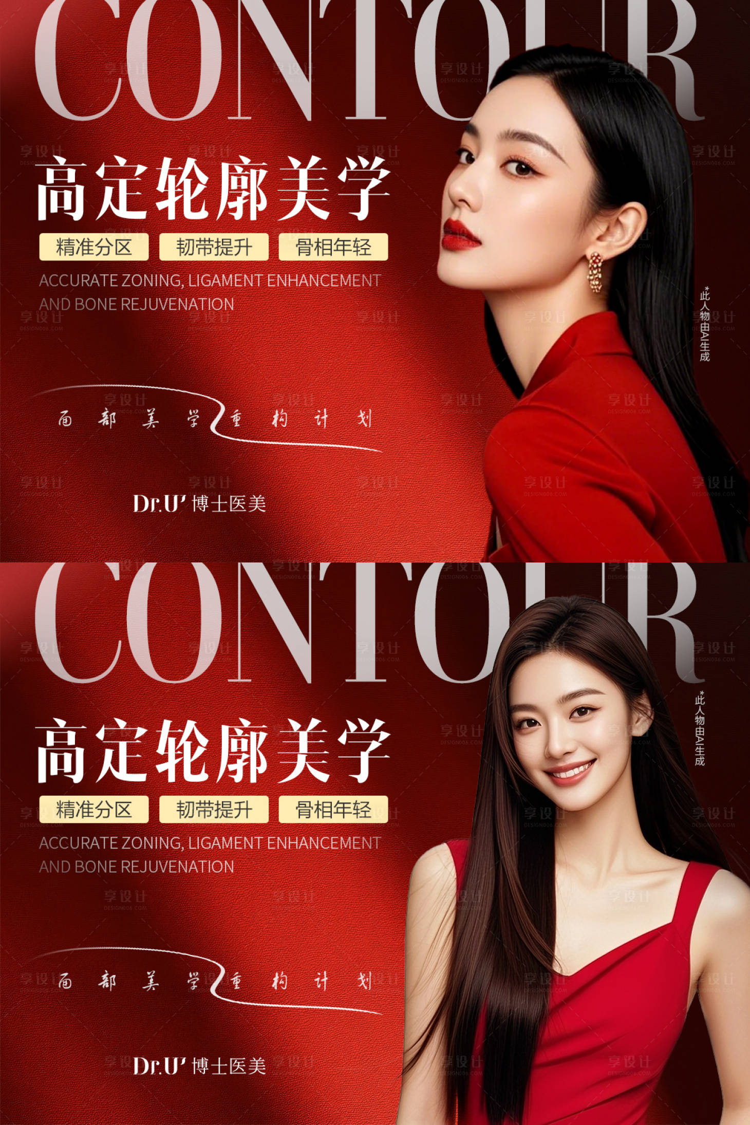 源文件下载【享设计】搜索编号：61860034576654397【高定轮廓红色质感活动氛围高点击图】
