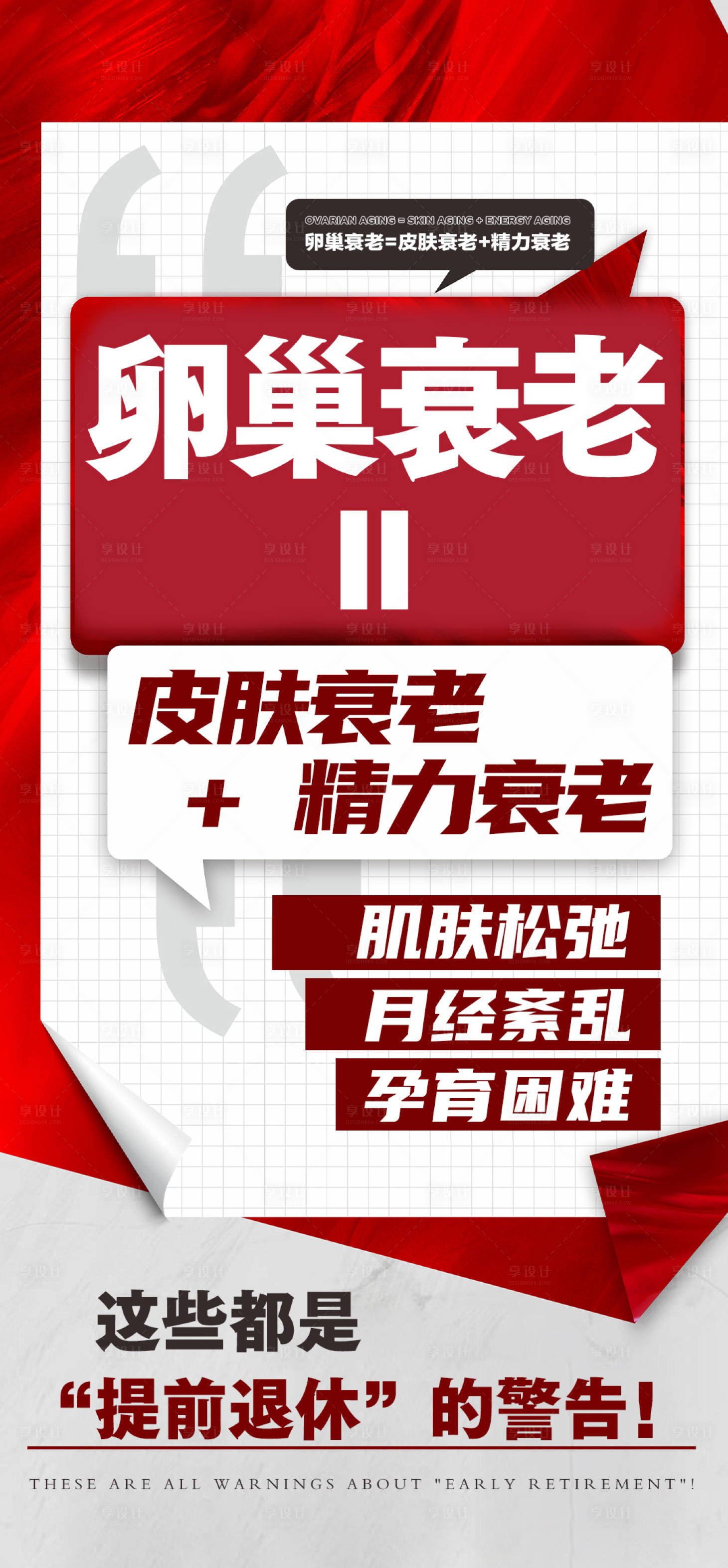 源文件下载【享设计】搜索编号：64480034426001324【女性健康科普宣传产品海报 】