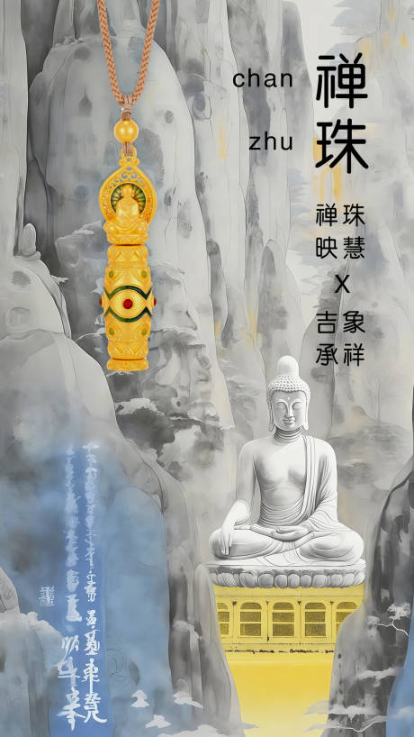 源文件下载【享设计】搜索编号：20810034607587935【黄金珠宝创意海报】