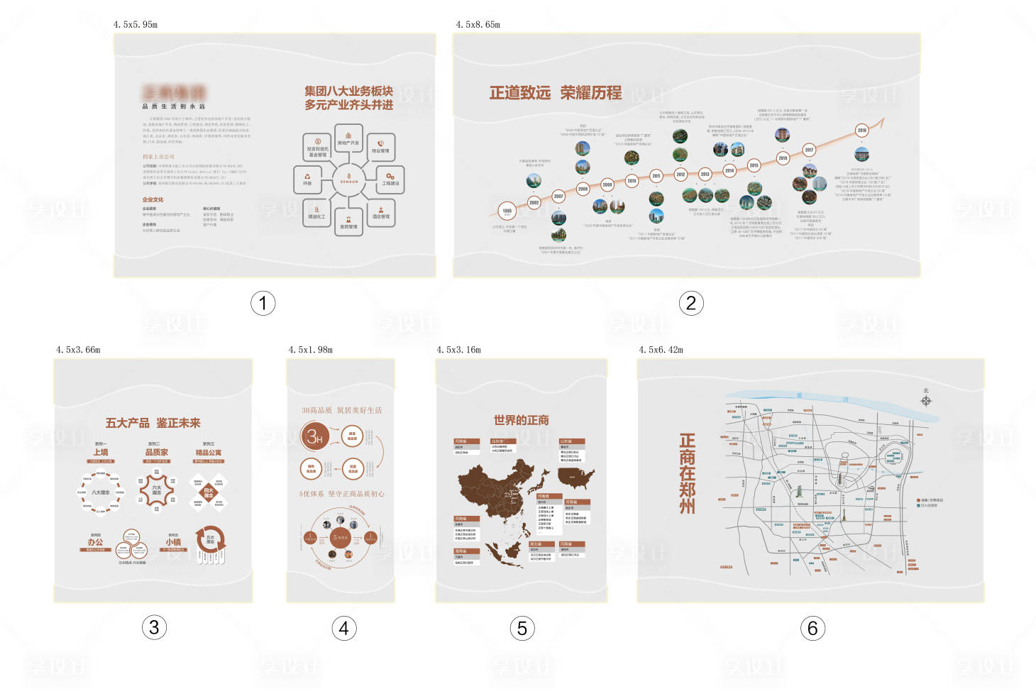 源文件下载【享设计】搜索编号：82180034650972746【品牌文化墙】