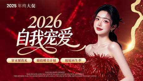 源文件下载【享设计】搜索编号：72140034302731083【年终背景板】