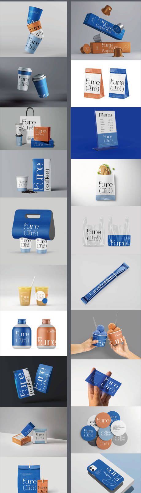 源文件下载【享设计】搜索编号：29730034322728933【咖啡饮料果汁餐饮店VI品牌样机】