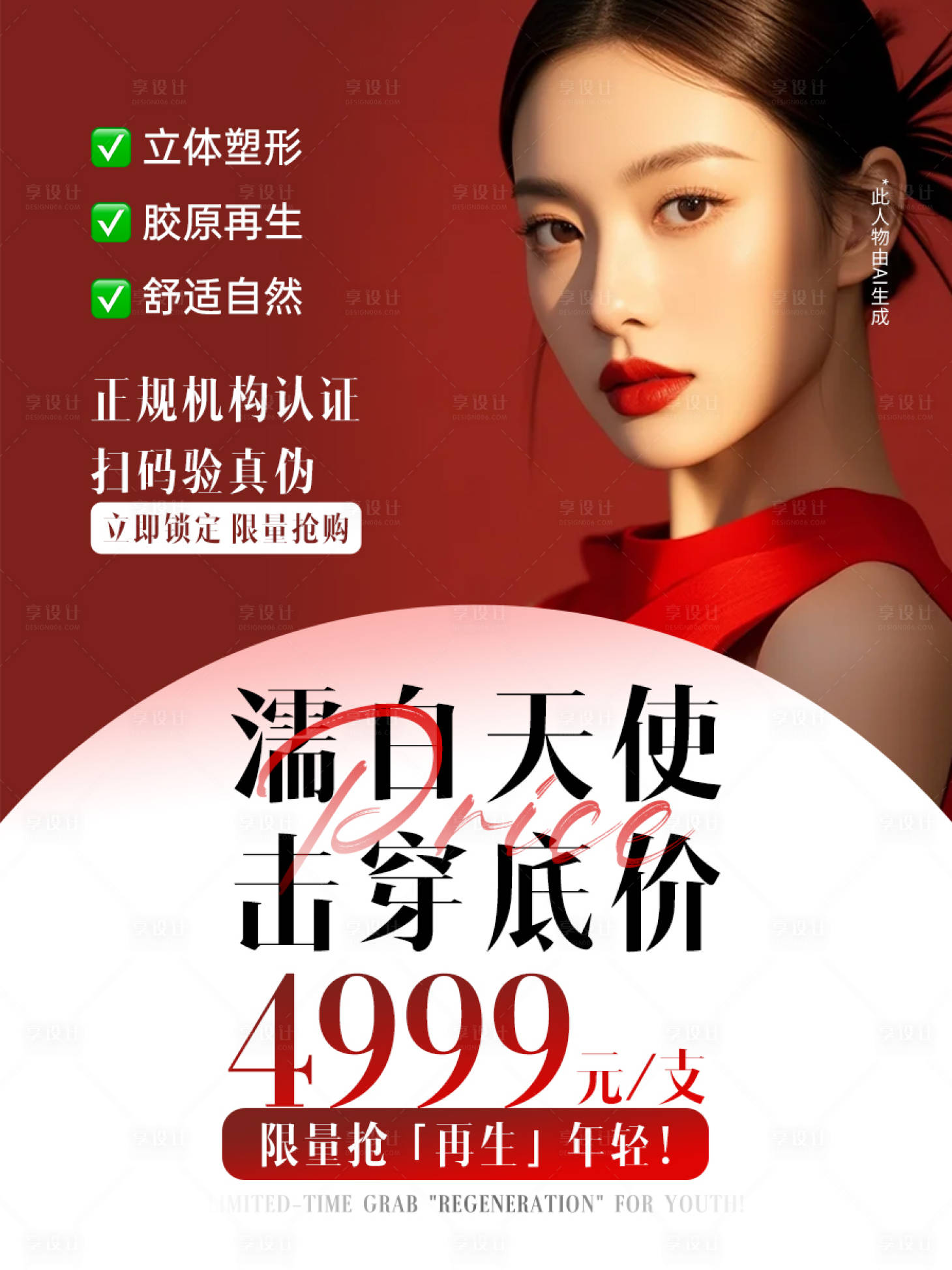 源文件下载【享设计】搜索编号：74870034650489629【濡白天使海报】