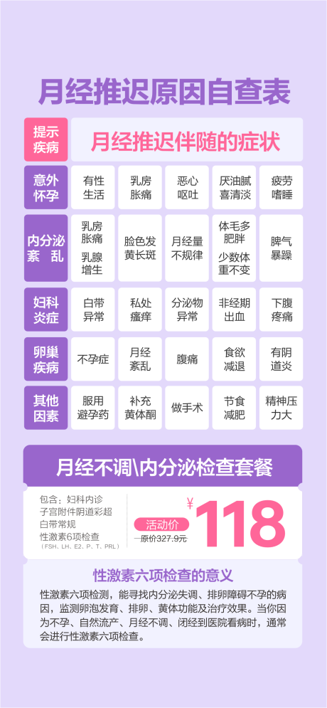 源文件下载【享设计】搜索编号：98740034383171372【月经不调内分泌紊乱妇科检查】