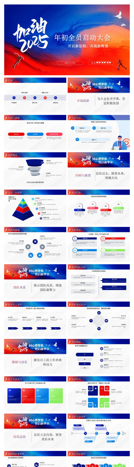 源文件下载【享设计】搜索编号：51900034799676487【年初全员启动大会】