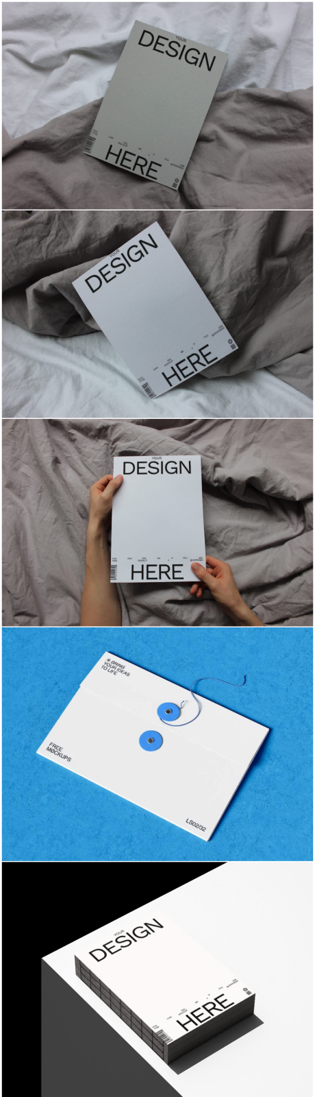 源文件下载【享设计】搜索编号：10280034584219126【书籍纸袋海报名片简约样机合集】