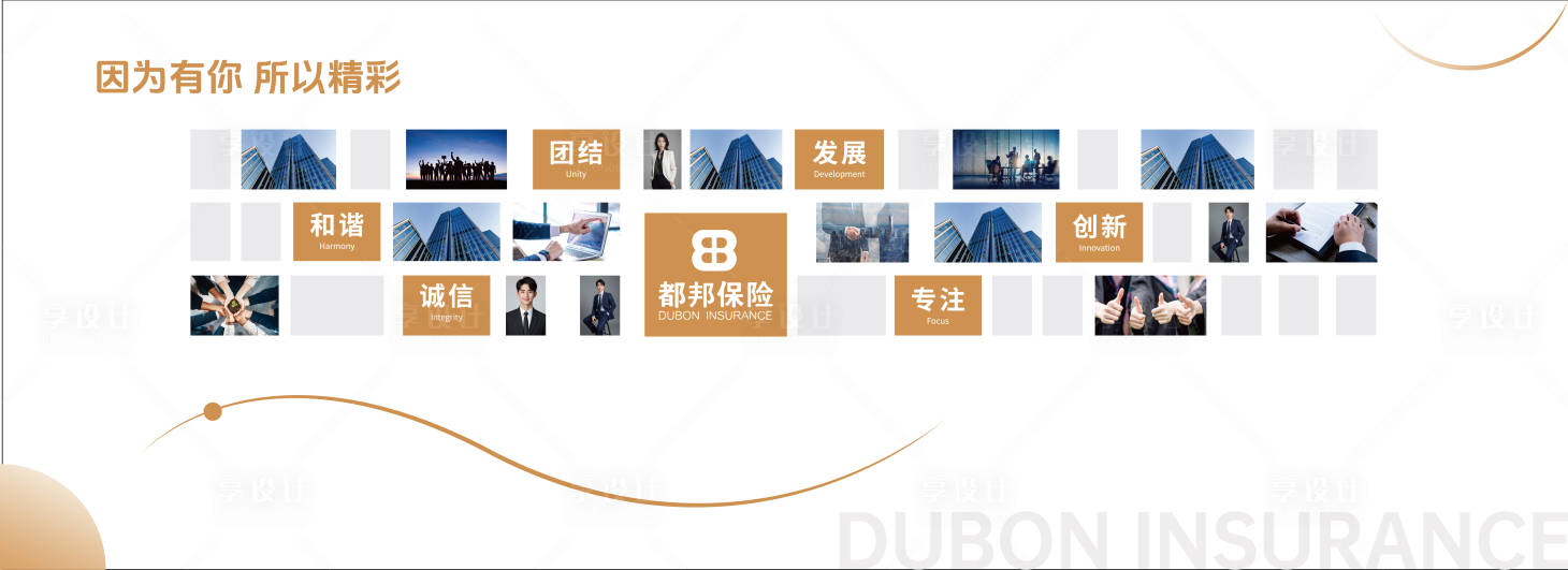 源文件下载【享设计】搜索编号：57780034791809639【员工风采墙】