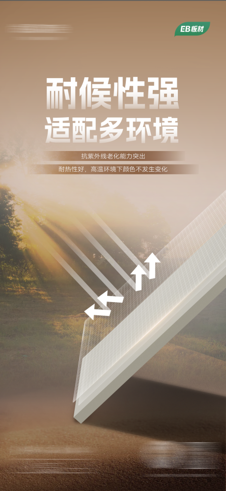 源文件下载【享设计】搜索编号：16640034405904082【板材新品宣传海报】