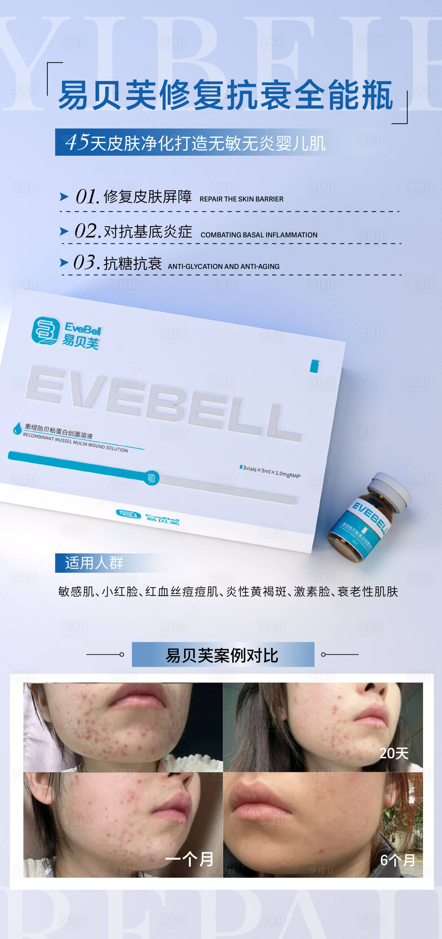 源文件下载【享设计】搜索编号：27620034588151778【医美易贝芙海报】