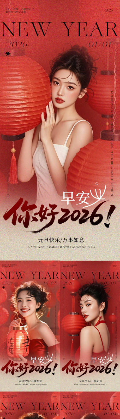 源文件下载【享设计】搜索编号：65680034752305118【早安你好2026】