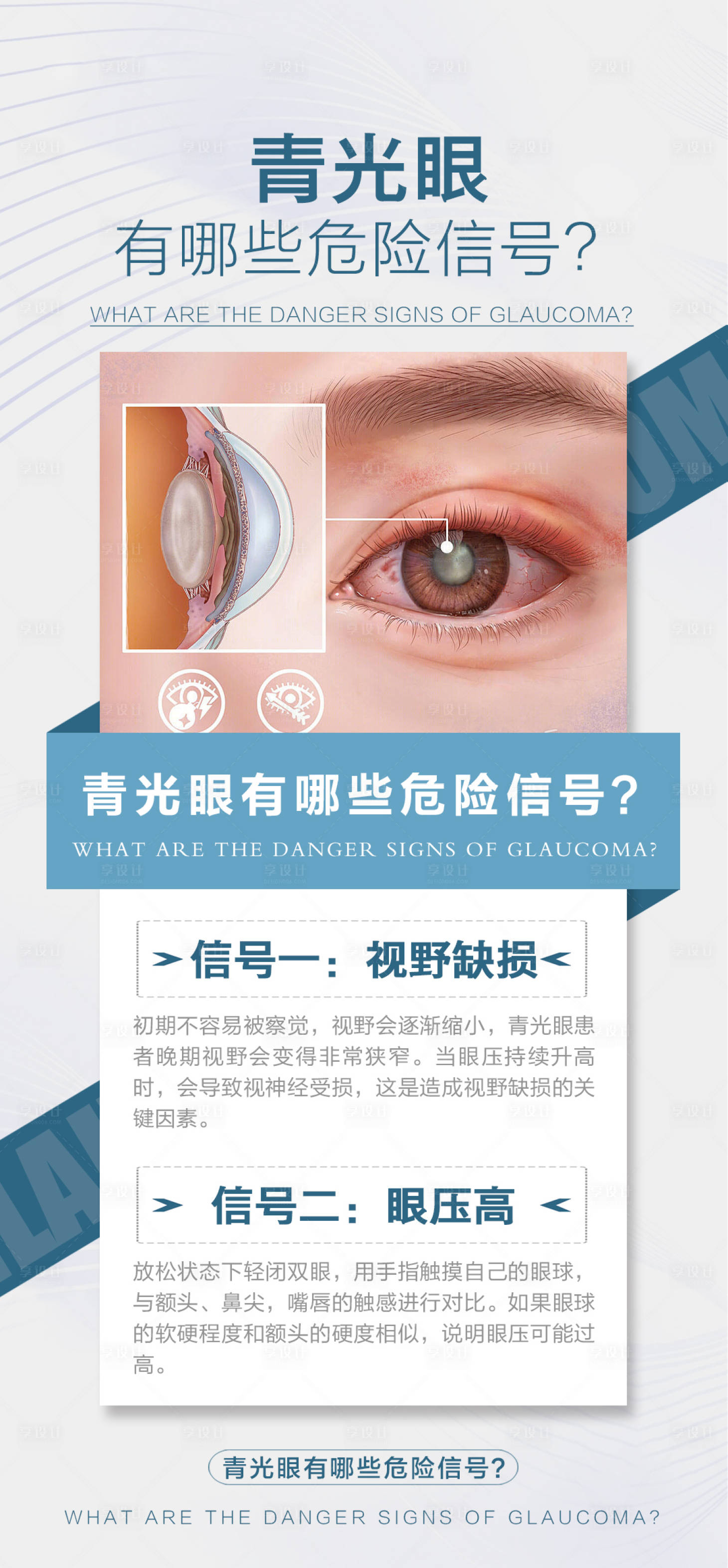 源文件下载【享设计】搜索编号：14030034488683526【健康科普品牌宣传海报】