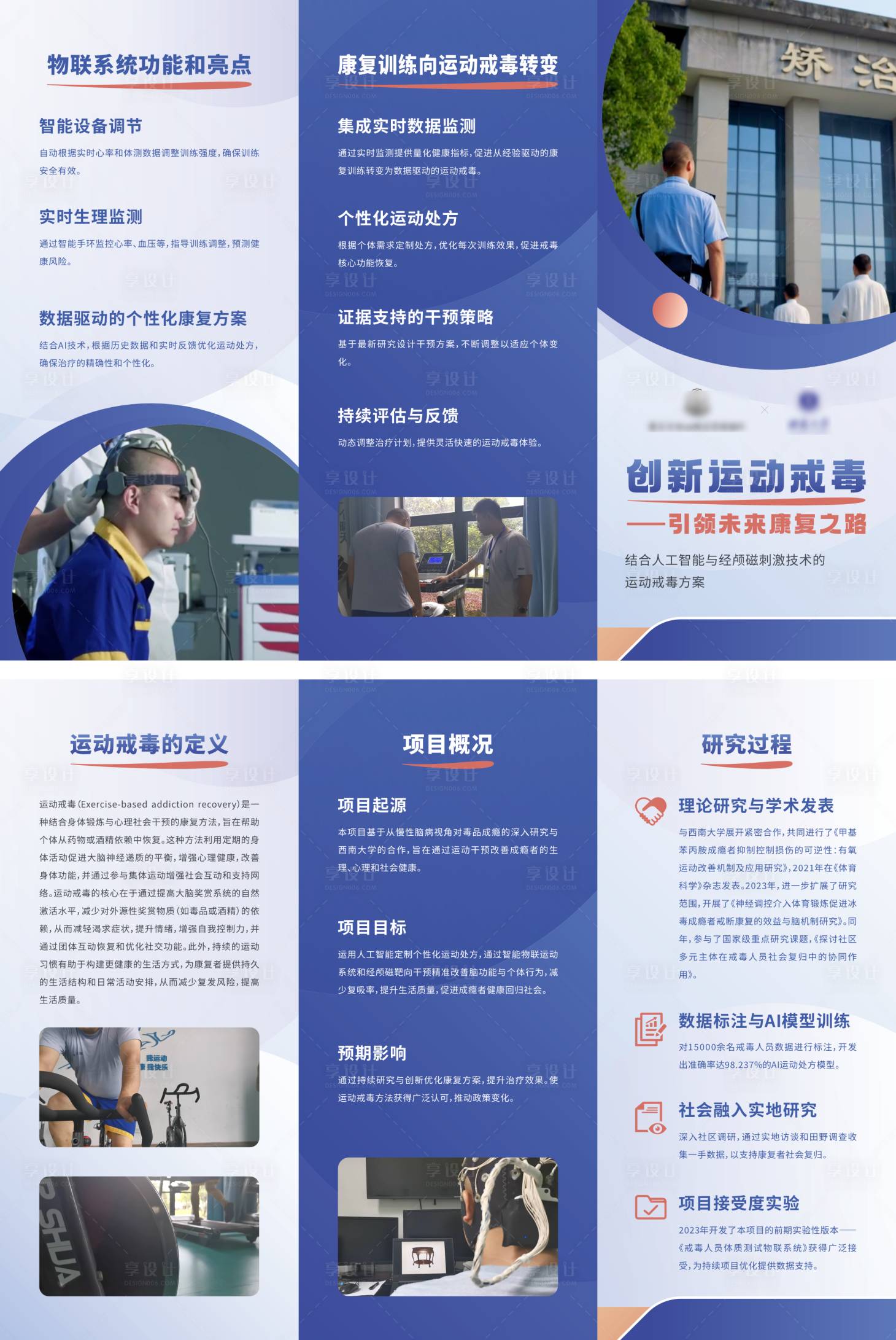 源文件下载【享设计】搜索编号：87260034619432480【运动戒毒科普三折页】