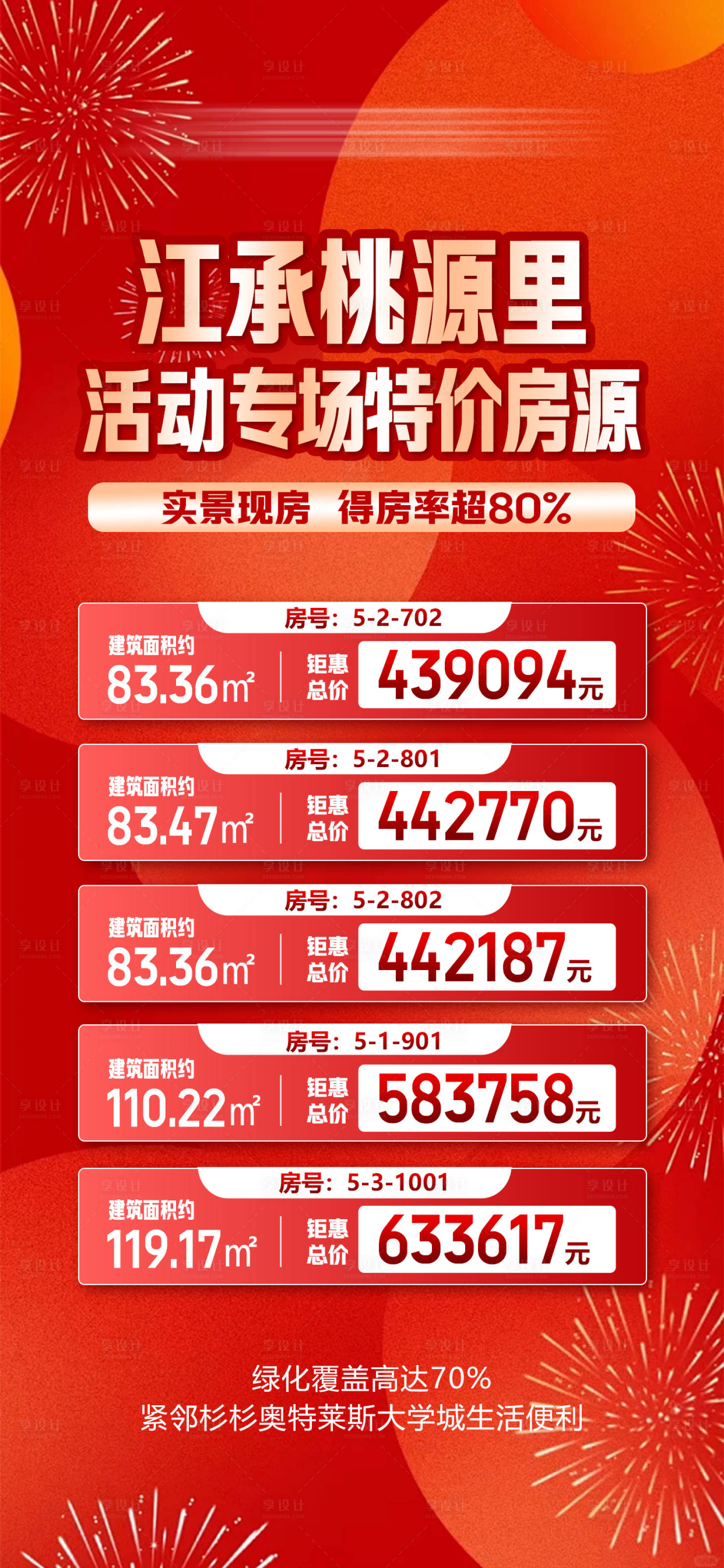 源文件下载【享设计】搜索编号：17980034718768872【性价比之王 年终特价房源展示海报】