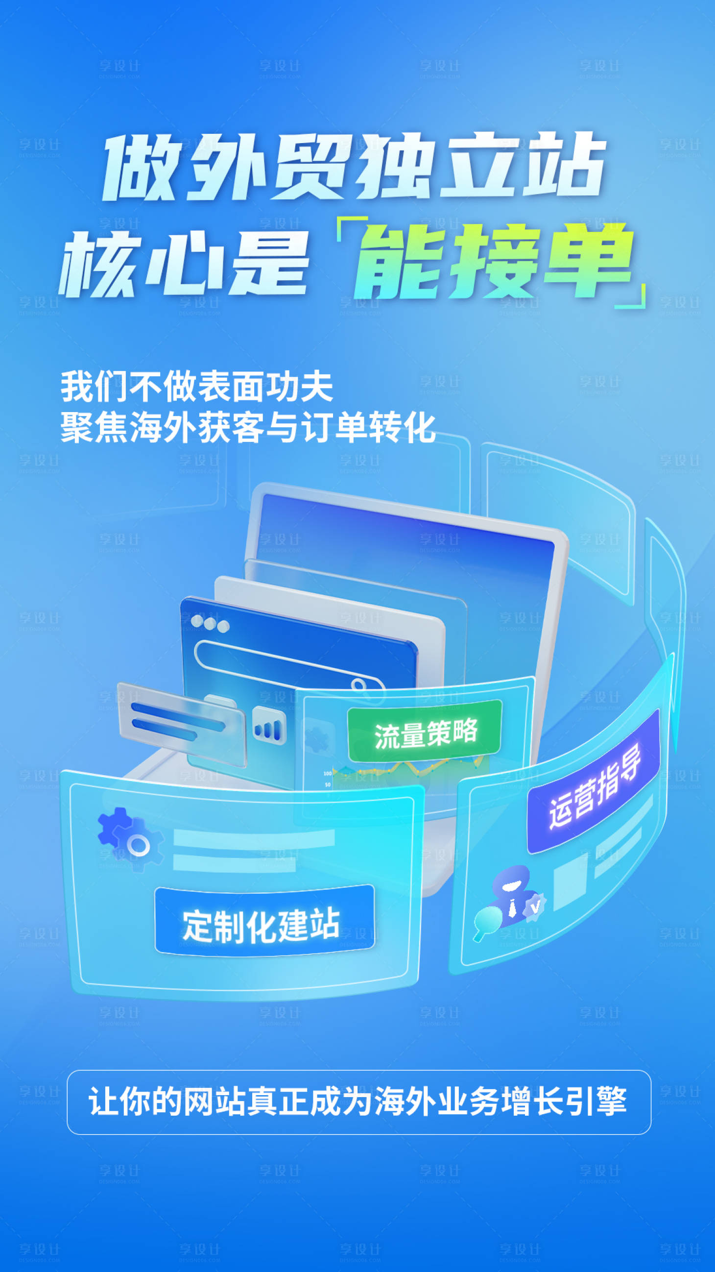 源文件下载【享设计】搜索编号：62590034483658829【科技环绕移动端海报】