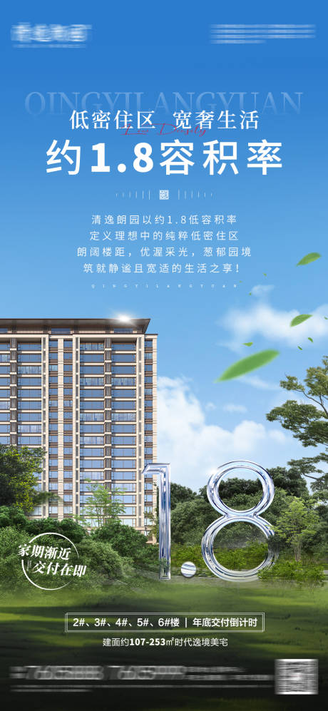 源文件下载【享设计】搜索编号：90930034310364450【地产低容积率价值点海报】