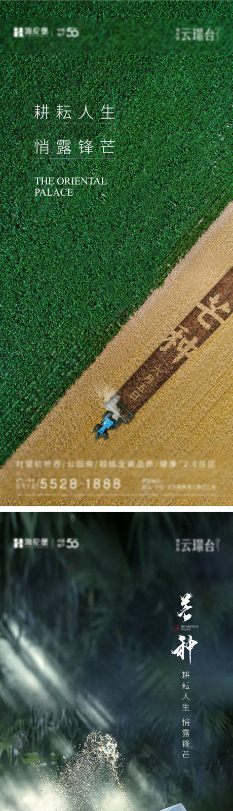 源文件下载【享设计】搜索编号：23580034543303223【芒种耕耘海报】