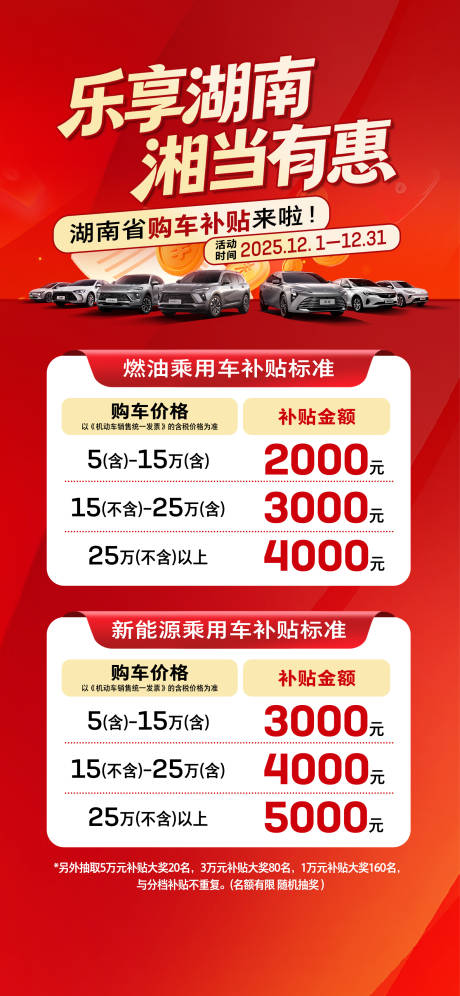 源文件下载【享设计】搜索编号：86850034585434449【汽车补贴海报图】