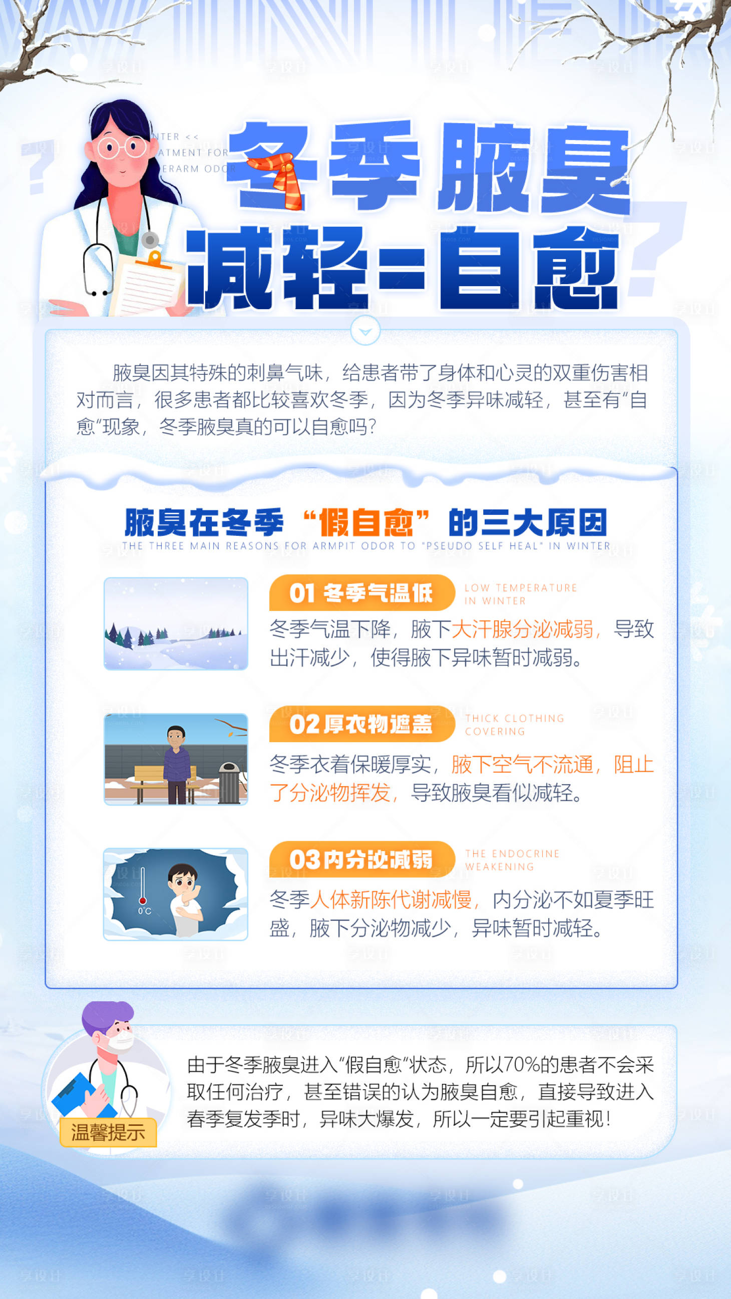 源文件下載【享設計】搜索編號：27290034415186273【冬季醫療科普海報】