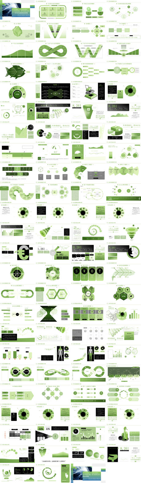 源文件下载【享设计】搜索编号：68270034309109251【商务PPT模板200页·草木绿】