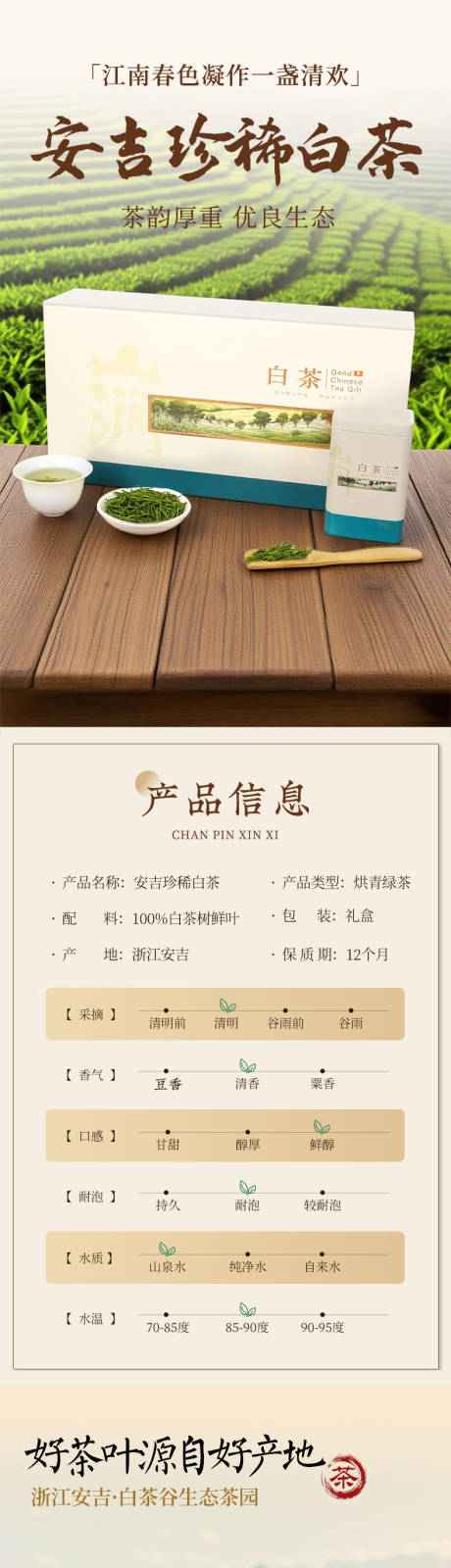 源文件下载【享设计】搜索编号：15170034804803922【安吉珍惜白茶详情页】