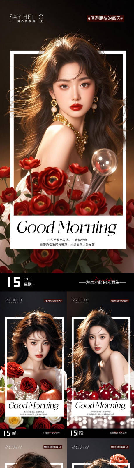 源文件下载【享设计】搜索编号：16580034631423789【早安你好 】