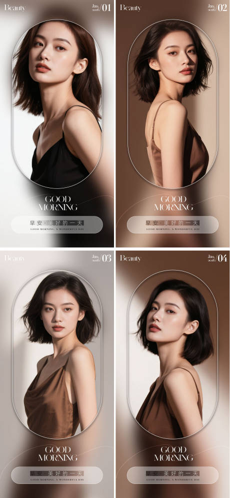 源文件下载【享设计】搜索编号：87780034636353566【医美元旦日签系列海报】