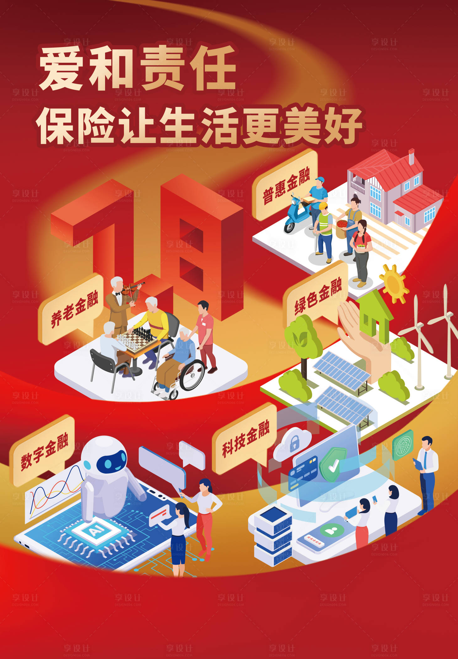 源文件下载【享设计】搜索编号：16050034430627597【金融五大篇】