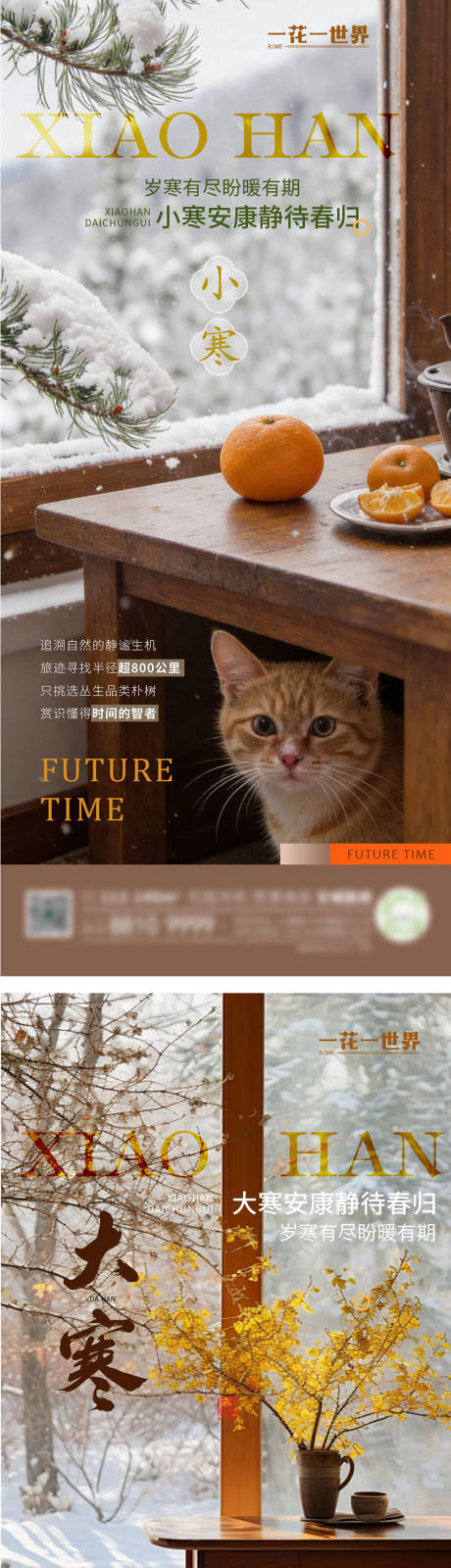 源文件下载【享设计】搜索编号：37860034721282410【地产二十四节气小寒大寒系列海报】