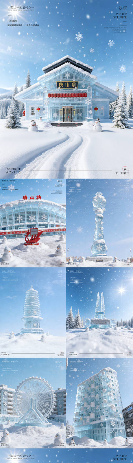 源文件下载【享设计】搜索编号：32280034511126959【唐山地标节气节日图】
