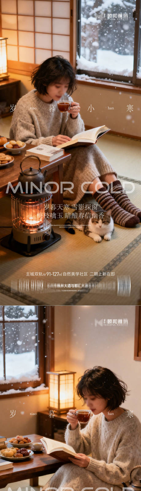 源文件下载【享设计】搜索编号：94450034771935059【小寒海报 】