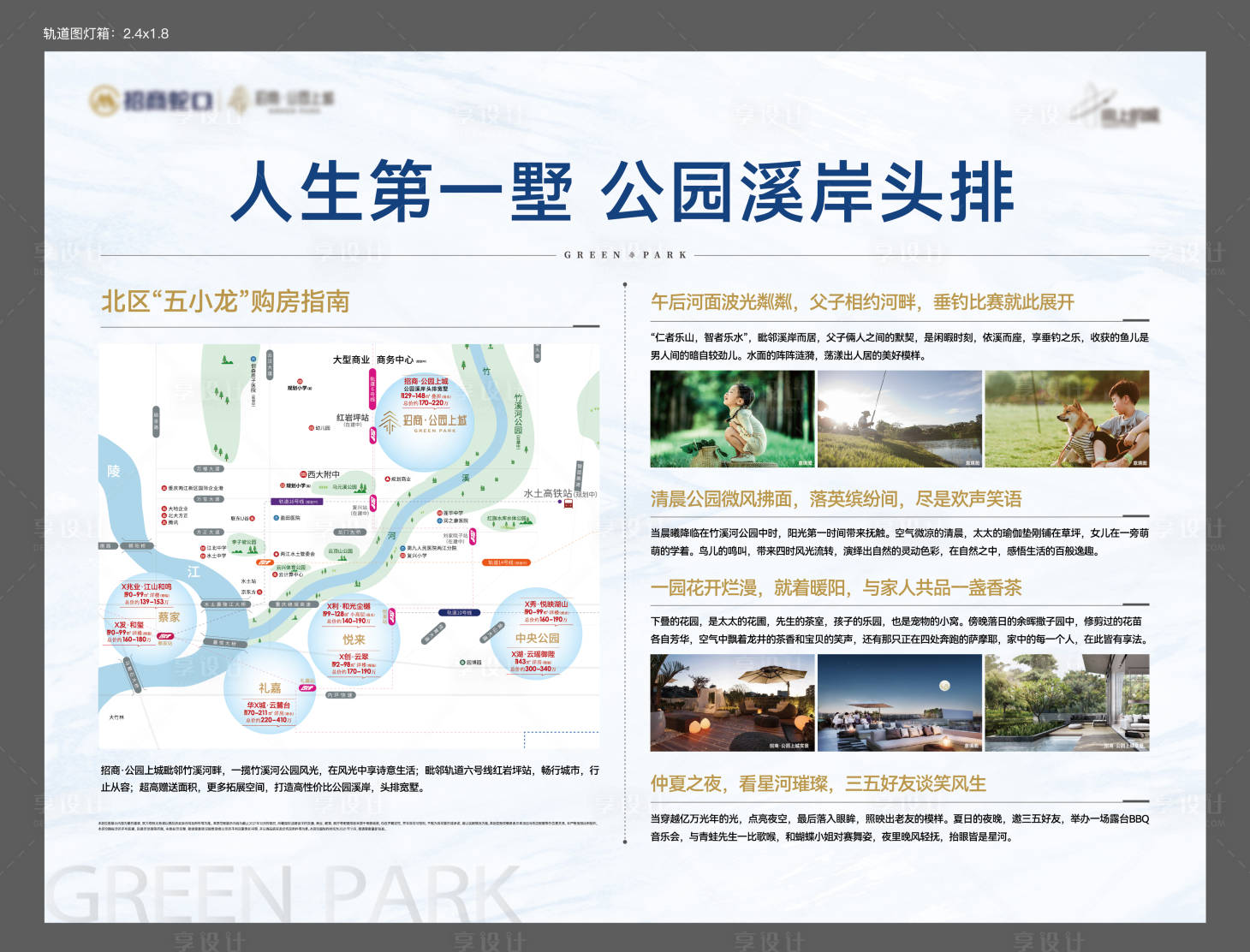 源文件下载【享设计】搜索编号：95980034394815969【地产品牌区委灯箱展板】