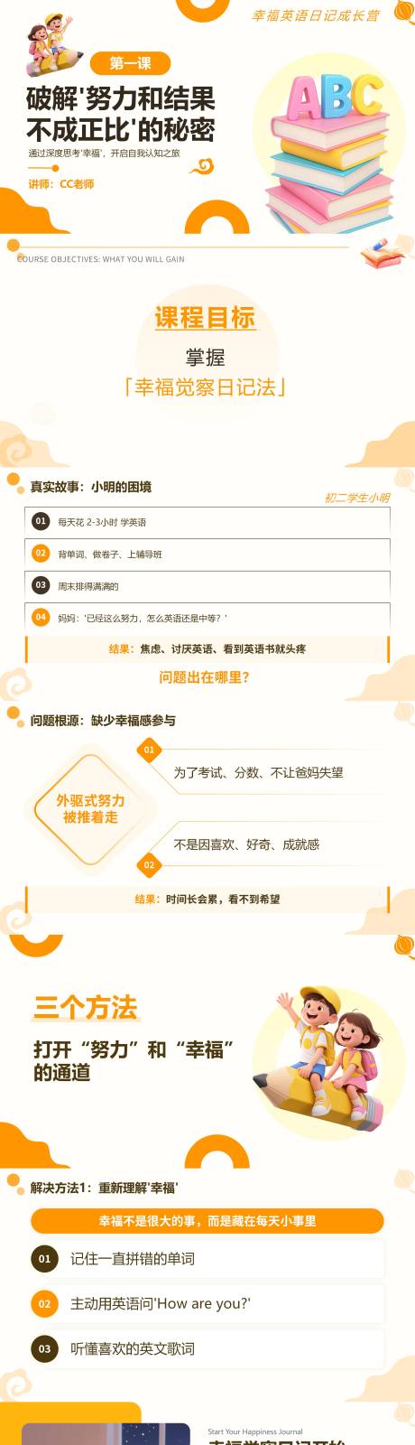 源文件下载【享设计】搜索编号：46630034441017611【幸福英语日记成长营】