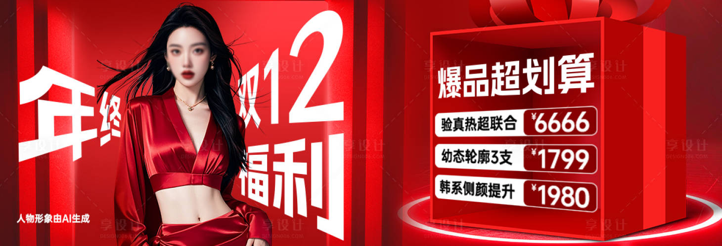 源文件下载【享设计】搜索编号：91130034511382852【新氧活动海报】