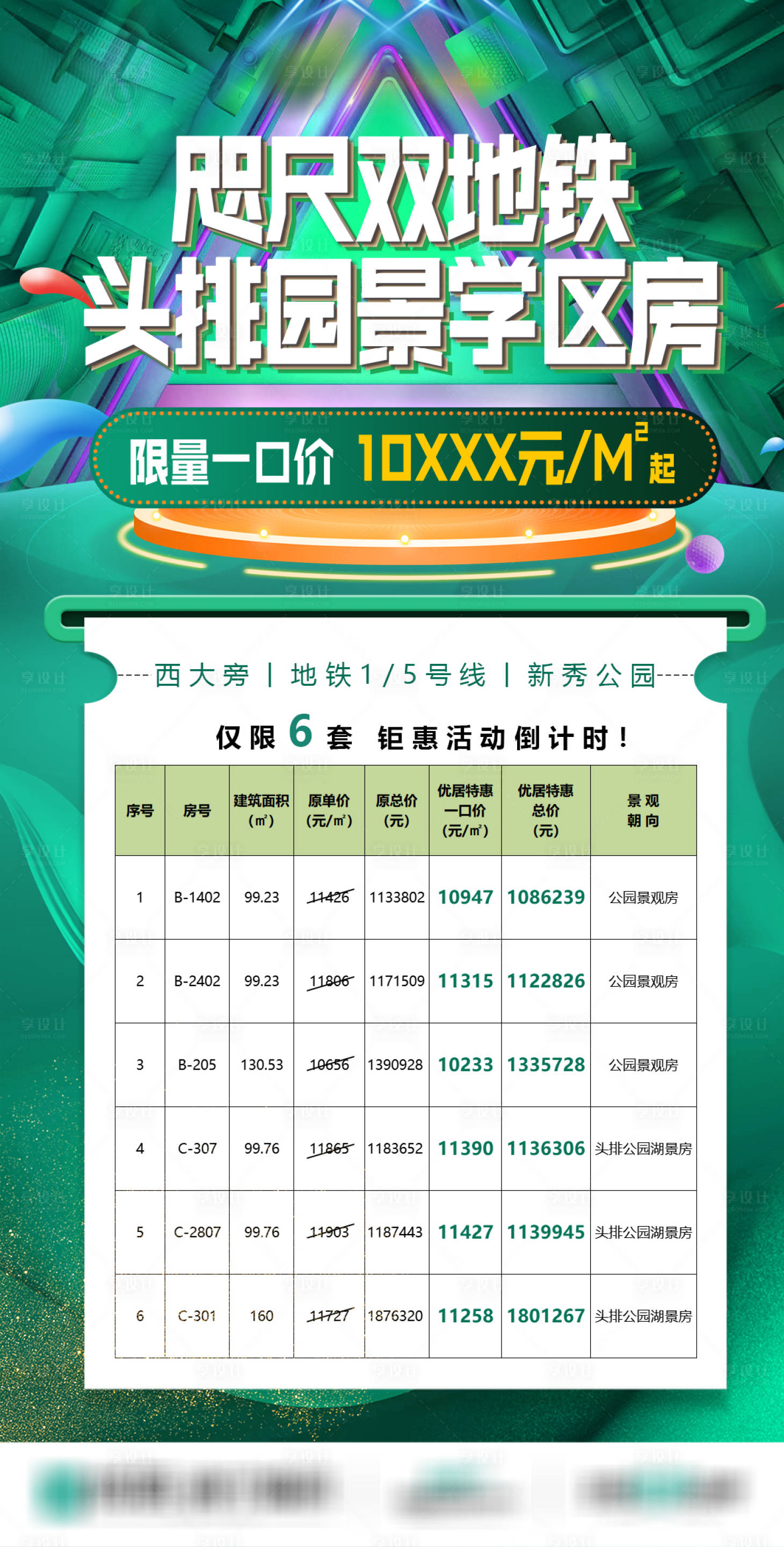 源文件下载【享设计】搜索编号：19460034504461652【一口价特惠房海报】