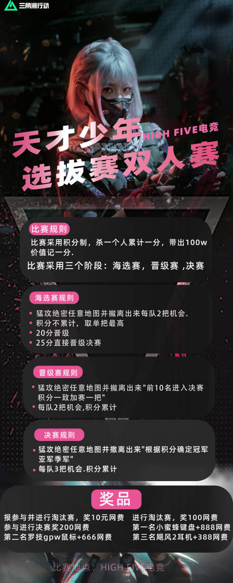 源文件下载【享设计】搜索编号：83180034438555128【三角洲行动比赛长图海报】